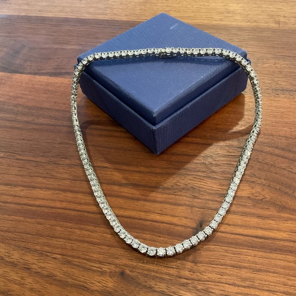 Swarovski Elements Tennis Necklace - Picture 1 of 16
